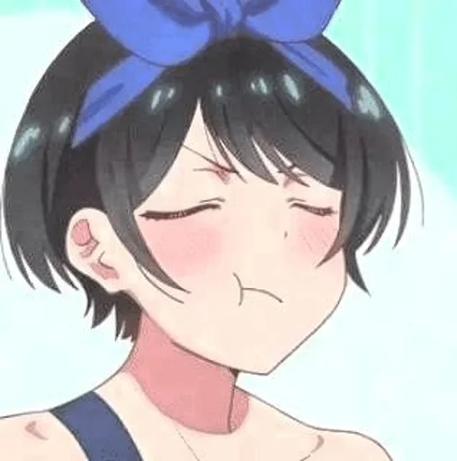 аниме мультфильм человеческое лицо