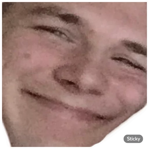 text human face forehead