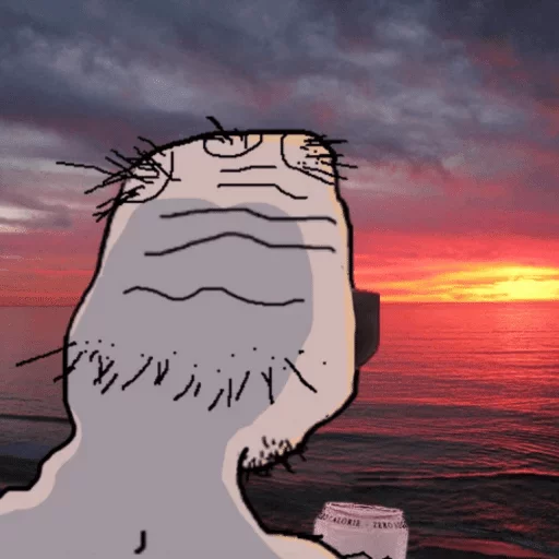 облако заход солнца Вода