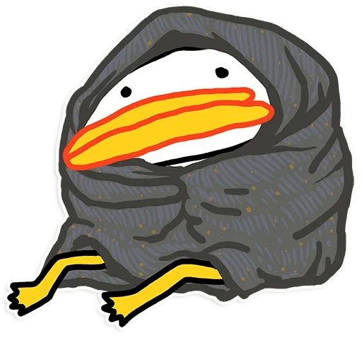 рисование тупик клюв