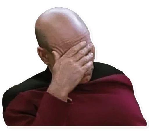 person forehead wrinkle