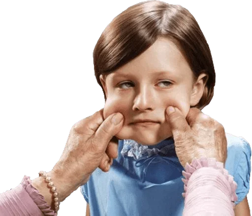 person human face clothing