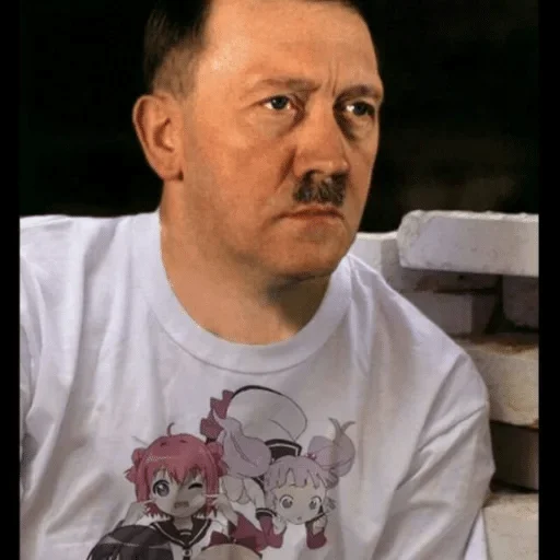 Sanek & Adolf — @stckrRobot - человеческое лицо