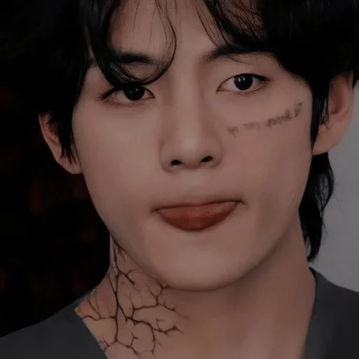 Стикер Чимин сверху — @stckrRobot - 10