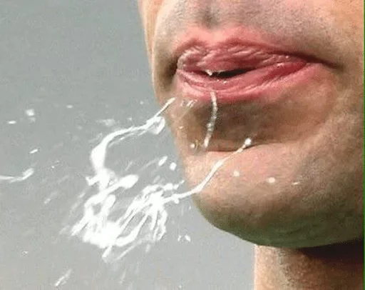 person water human face