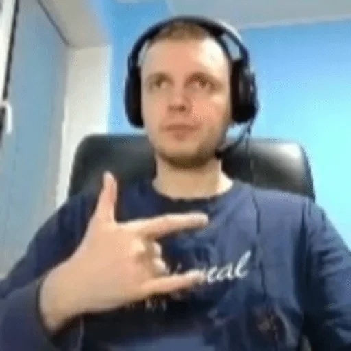 headphones person indoor