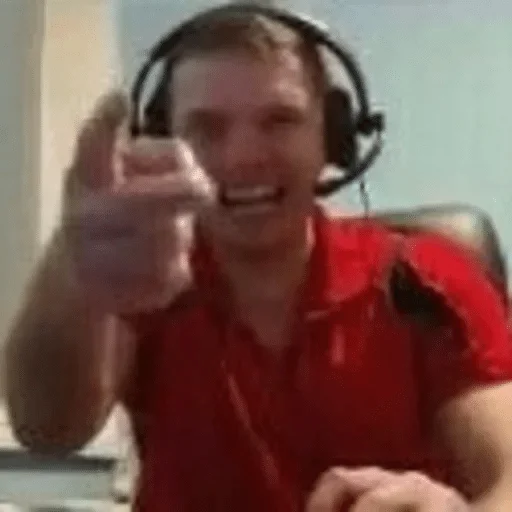 person headphones human face