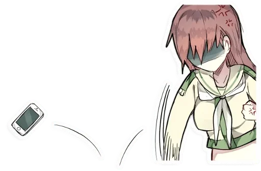 Аниме & обнимашки — @stckrRobot - мультфильм