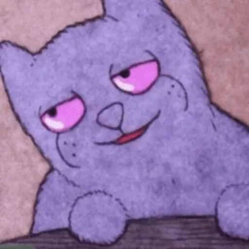 мультфильм детское искусство кошка