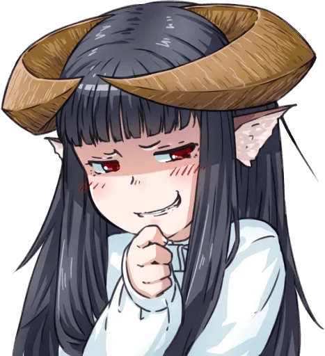 anime cartoon human face