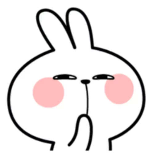 клипарт кролик мультфильм