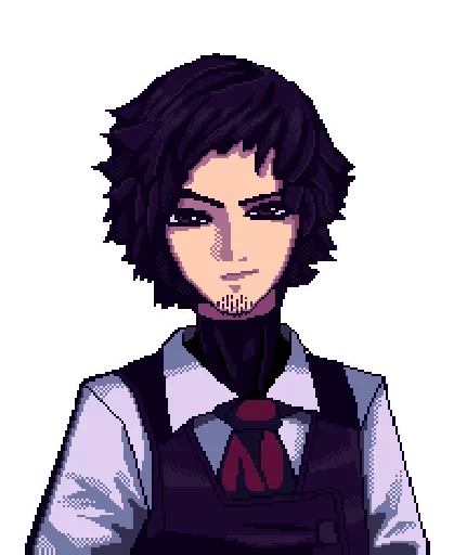 anime sketch human face