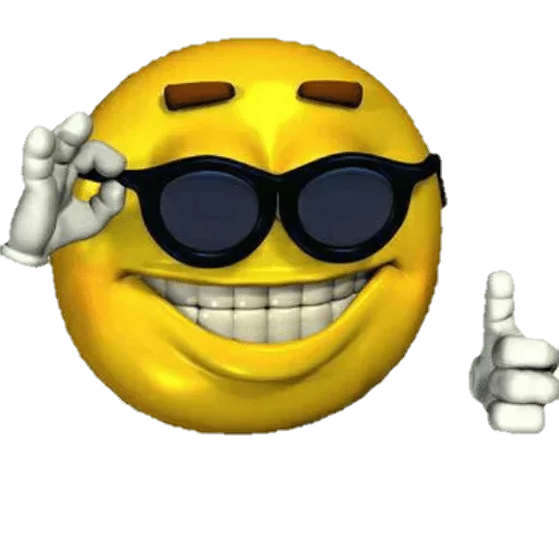 goggles smile cartoon