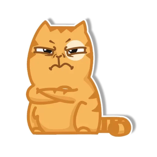 клипарт мультфильм кошка