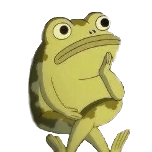 лягушка рисование эскиз