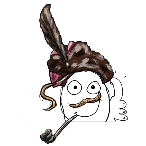 cartoon sketch drawing