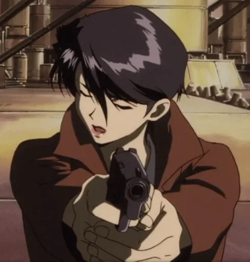 аниме мультфильм человеческое лицо