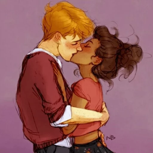 kiss clothing person