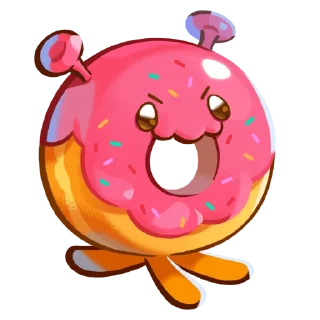 Sticker Space Doughnut - 3