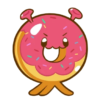 Sticker Space Doughnut - 2