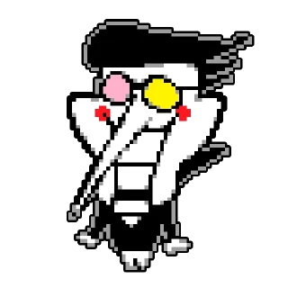 Sticker спамтон by @undertaledeltasticks - 8