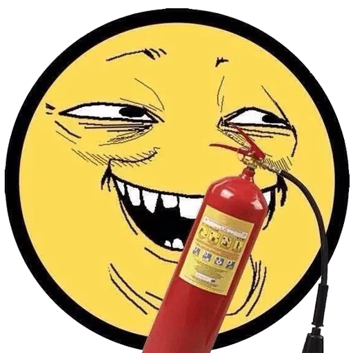 text drawing fire extinguisher