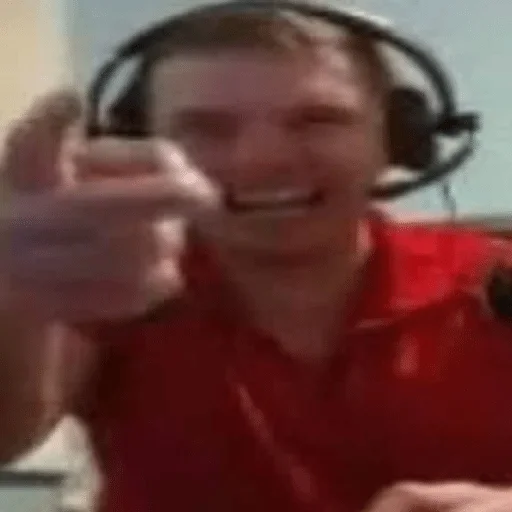 Человек человеческое лицо наушники