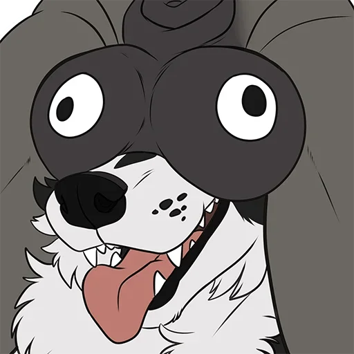 Стикер Гаражная распродажа деревянных членов — @stckrRobot - 2