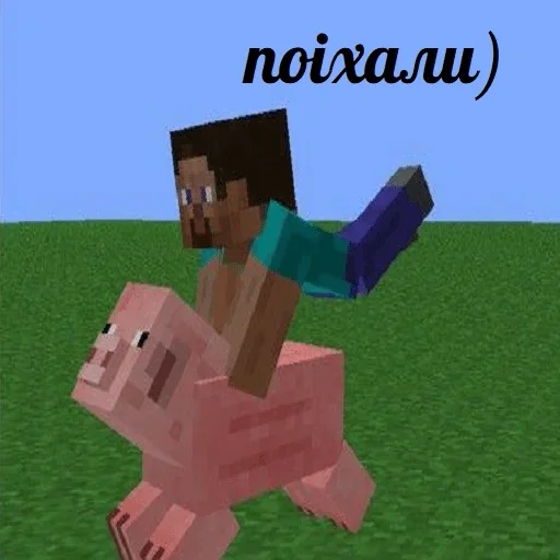 cartoon minecraft screenshot