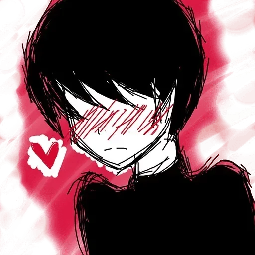 аниме эскиз иллюстрация