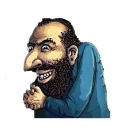 m007kuzya — @stckrRobot - человеческое лицо