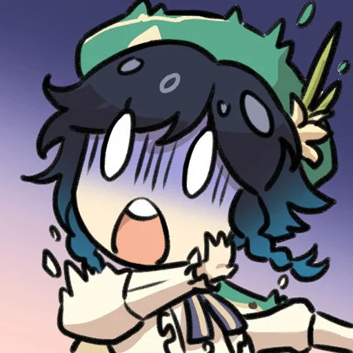 Венти — @stckrRobot - cartoon