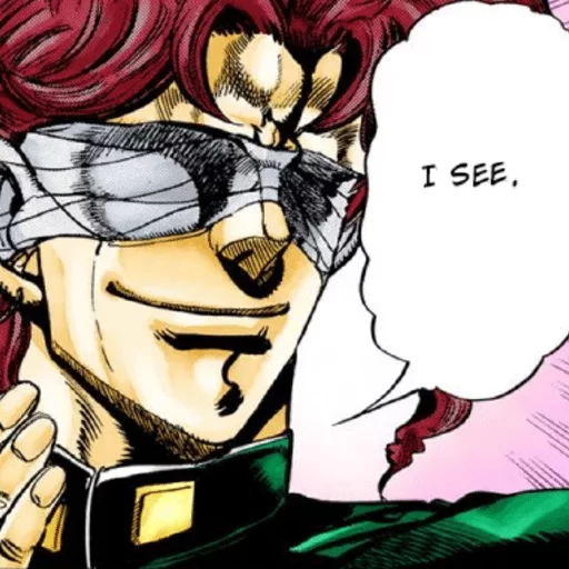 Sticker ULTIMATE JOJO'S BIZARRE ADVENTURE REFERENCE PACK — @stckrRobot - 7