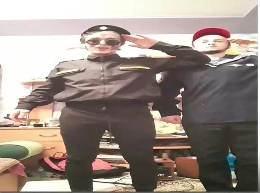 person human face clothing