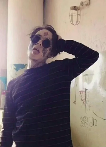 wall handwriting person