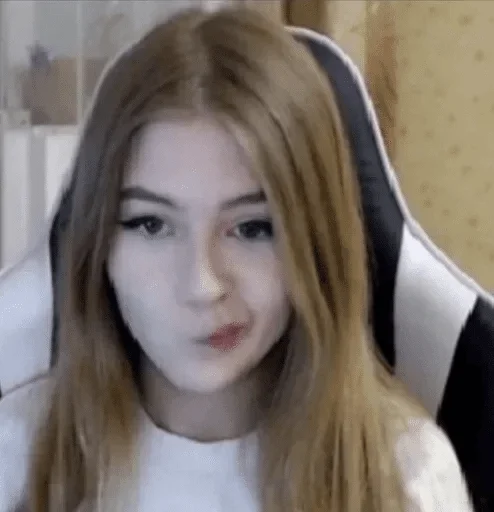 person long hair human face