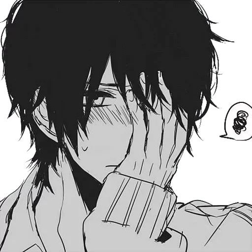 @ GhOsT @ - Manga Stickers! — @stckrRobot - sketch