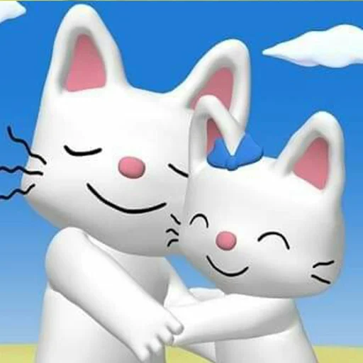 cat cartoon animal figure