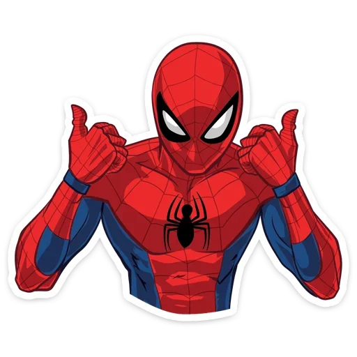 Sticker Человек-Паук :: @TgSticker - 11