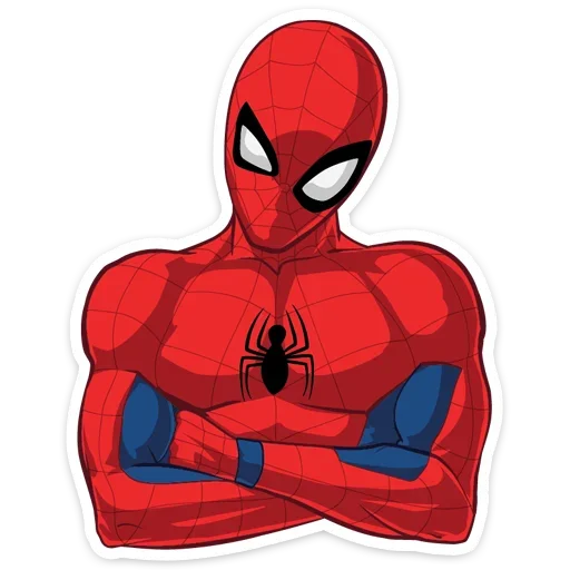Sticker Человек-Паук :: @TgSticker - 8