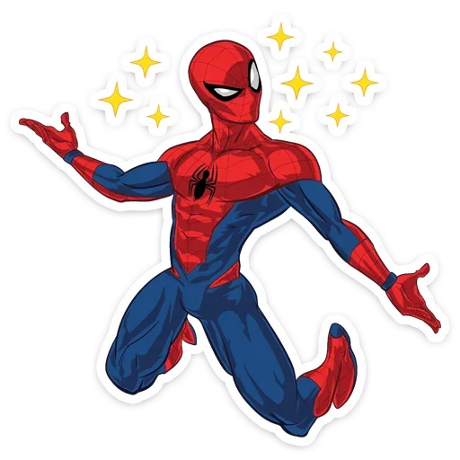 Sticker Человек-Паук :: @TgSticker - 7