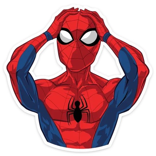 Sticker Человек-Паук :: @TgSticker - 4