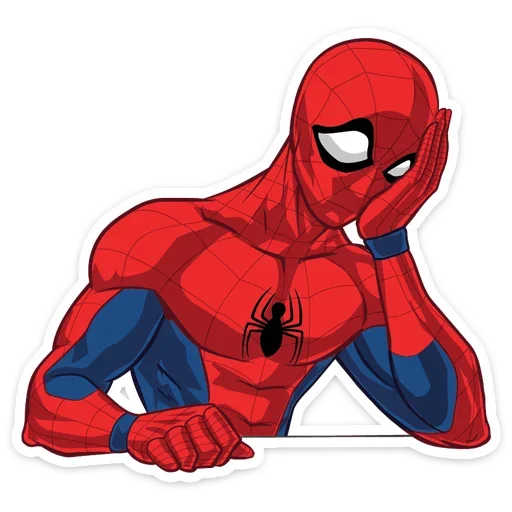 Sticker Человек-Паук :: @TgSticker - 2