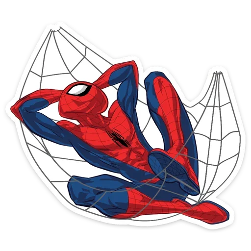 Sticker Человек-Паук :: @TgSticker - 1