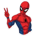 Стикер Человек-Паук :: @stickroom - 2