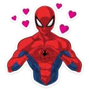 Стикер Человек-Паук :: @stickroom - 0