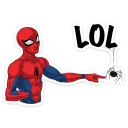 Стикер Человек-Паук :: @stickroom - 7