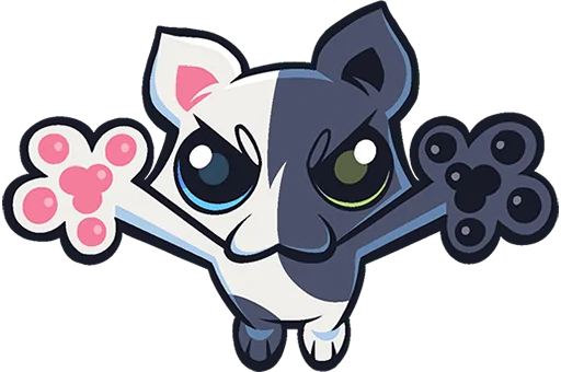 Стикер splittybeztexta - 1