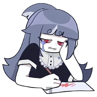 Sticker Спойлер - Алу @anime4_arts - 8