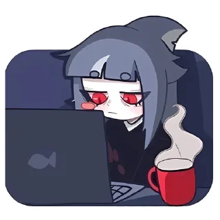 Sticker Спойлер - Алу @anime4_arts - 3